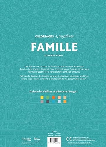 Coloriages mystères Disney - Famille thumbnail 2