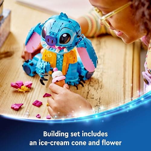 LEGO Disney Stitch Toy Building Kit for Girls & Boys 43249 thumbnail 5