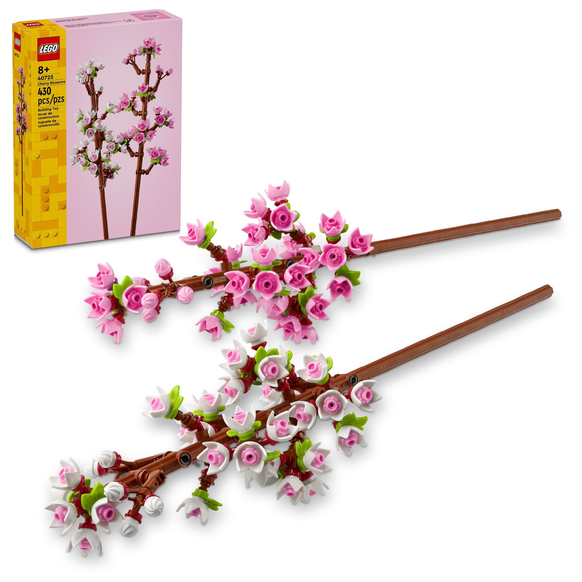 LEGO Flores de Cerezo Regalo de celebración con Flores construibles 40725 - Image 1