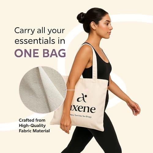 Axene Pilates Kit for Women – 14-Piece Set with Pilates Ring, Ball, Resistance Bands & Sliders | Home Workout Equipment, Non-Slip Socks, Yoga Strap, Bilingual Guide, Carry Bag thumbnail 9