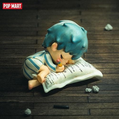 POP MART Hirono Mime Series Figures, Hirono Blind Box Figures, Random Design Action Figures Collectible Toys Home Decorations, Holiday Birthday Gifts for Girls and Boys, Single Box - Single Box - Mime thumbnail 2