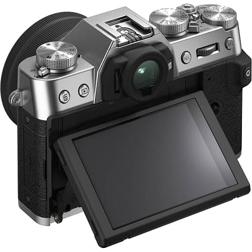 FUJIFILM X-T30 II Mirrorless Camera with XC 15-45mm OIS PZ Lens (Silver) + 64GB Ultra SDXC Memory Card, Sling Backpack, Variable Neutral Density Filter (ND2-ND400) & More (23pc Bundle) thumbnail 3