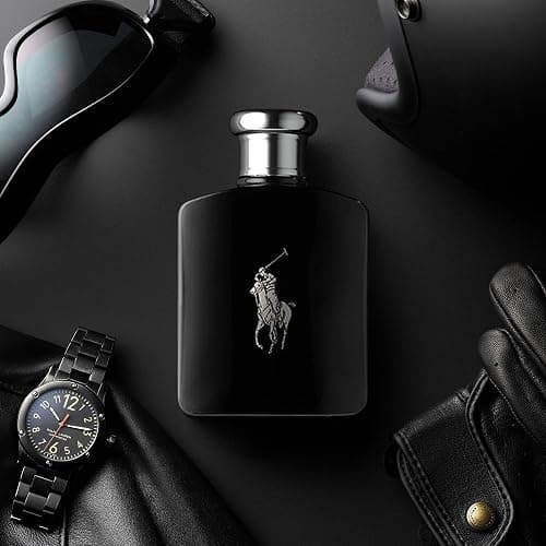 Ralph Lauren Polo Black Eau de Toilette - Woody Fresh Cologne for Men | Fragrance with Patchouli Noir, Silver Armoise & Iced Mango Accord - Long Lasting - Bold Mens Scent Perfect for Everyday Use thumbnail 4