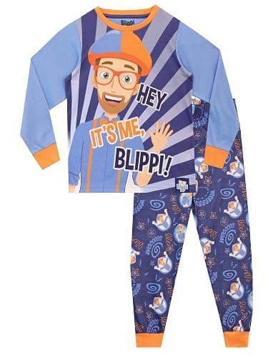 Blippi Pajamas | Long Sleeve Boys Pjs | Kids Pajama Set | Boys' Sleepwear - Image 1
