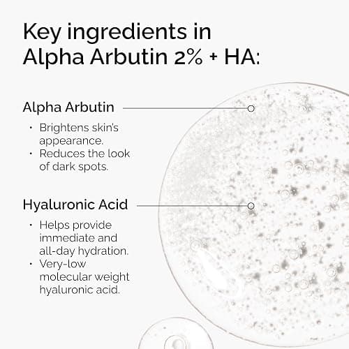 The Ordinary Alpha Arbutin 2% + Hyaluronic Acid, Brightens Skin and Targets Dark Spots, 1 Fl Oz thumbnail 2