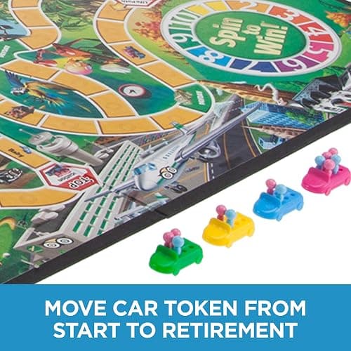 Hasbro Gaming The Game of Life Board Game, Family Games for Kids Ages 8+, Includes 31 Careers, Family Board Games for 2-4 Players, (Amazon Exclusive) thumbnail 5