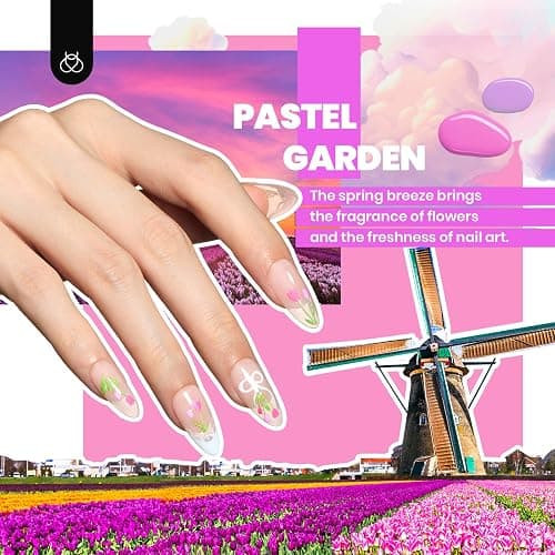 Beetles Winter Gel Polish Kit - 36 Colors Nail Kit Pink Purple Cat Eye Polish Set With 4pcs Base and Glossy Matte Glitter Top Coat Travel Diary Soak off Uv Gel Manicure Gift for Women thumbnail 6