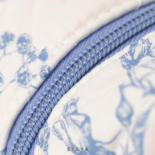 Staya Quilted Duffle Bag - Perfect Travel Companion, Quilted Weekender Bags for Women, (Coastal Grandma) thumbnail 9