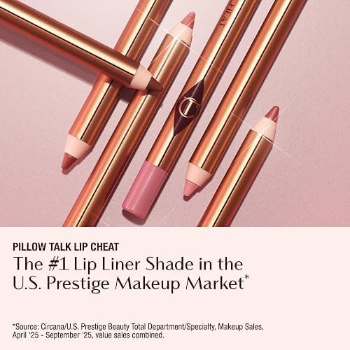 Charlotte Tilbury Lip Cheat Lip Liner Pencil - Gives Lips a Fuller-Looking, Defined Pout - Enriched with Jojoba Oil & Hyaluronic Acid - Waterproof, Smudge-Proof & Transfer-Proof thumbnail 3