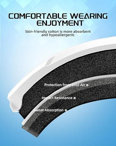 Innerking® OTG Ski Goggles SGS Approved, Over Glasses Snow Snowboarding Winter Goggles Anti Fog for Adult, Youth, Men Women thumbnail 6