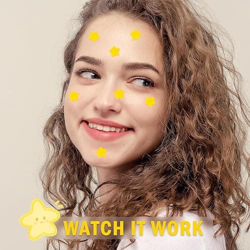 32 Pcs Starface,Starface Pimple Patches,Pimple Patch,Hydrocolloid Star Pimple Patches,Absorb Fluid and Reduce Redness, Cute Star Shape, Vegan and Cruelty-Free Skincare thumbnail 4