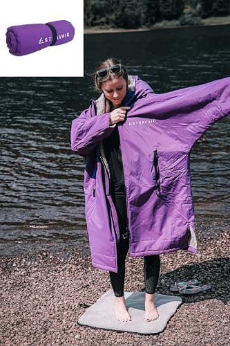 Waterproof Changing Mat for Outdoor Changing. Compact, Soft and Water Resistant Change Mat with Carry Strap for Water Sports and Outdoor Activities. 60CM x 60CM thumbnail 4