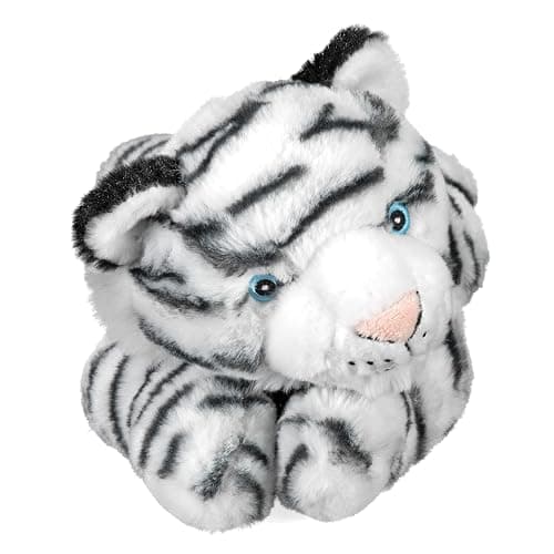 Wild Republic EcoKins White Tiger Stuffed Animal 12 inch, Eco Friendly Gifts for Kids, Plush Toy, Handcrafted Using 16 Recycled Plastic Water Bottles thumbnail 2