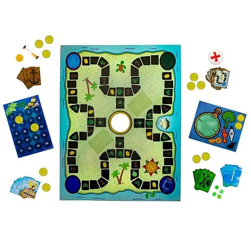 Nickelodeon Spongebob Squarepants Flying Dutchman's Treasure Hunt Board Game | Fun Family Entertainment for 2-6 Players thumbnail 3
