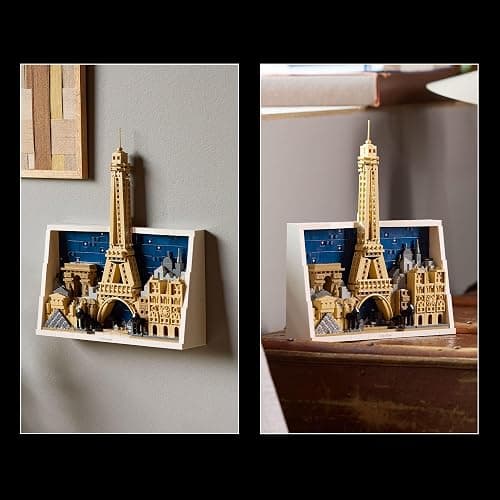 LEGO Architecture Paris – City of Love Building Set for Adults - DIY Office or Bedroom Decor for Women & Men, Ages 18+ - Buildable Frame to Hang or Stand for Display - Gift Idea for Birthdays - 21064 thumbnail 7