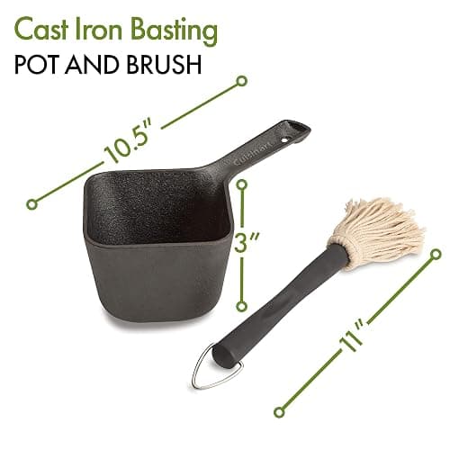 Cuisinart CBP-300 Cast Iron Basting Pot and Brush thumbnail 3