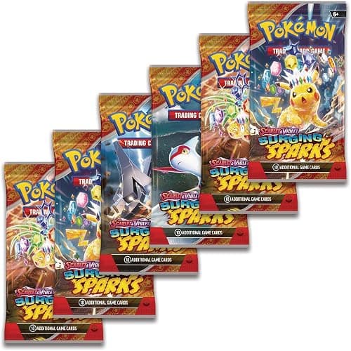 Pokemon TCG: Scarlet & Violet - Surging Sparks Booster Bundle thumbnail 6