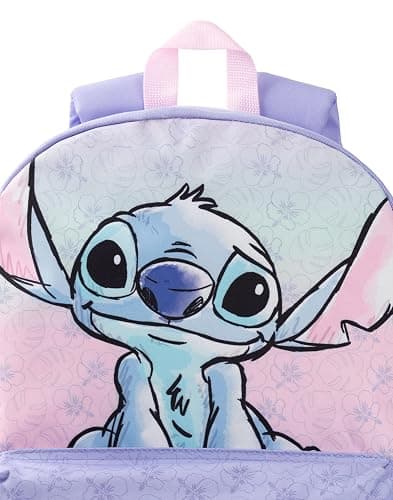 Disney Lilo & Stitch Girls Backpack Purple & Pink Rucksack with Adjustable Straps School Bag For Kids Movie Merchandise Gift thumbnail 4
