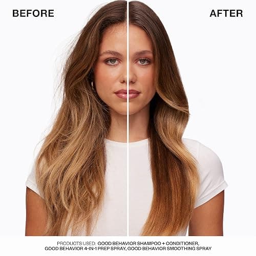 IGK GOOD BEHAVIOR 4-in-1 Prep Spray | Leave In + Detangle + Heat Protectant | Vegan + Cruelty Free | thumbnail 8
