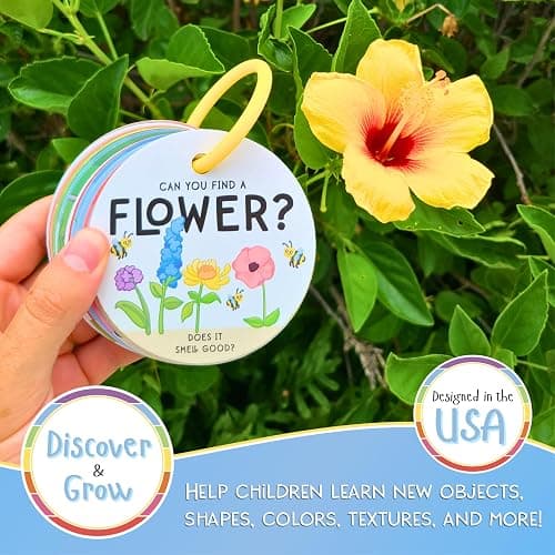 LMC Products Children's Scavenger Hunt | Toddler Activities | Games for 2, 3 Year Old's & Up | Kids Educational Scavenger Hunt Cards (Outdoor Edition) thumbnail 3