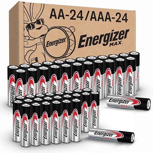 Energizer AA and AAA Batteries, 48 Count, Combo Pack Contains 24 Max Double A and 24 Max Triple A Batteries thumbnail 2