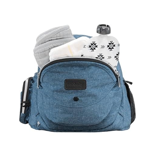 Tushbaby The Original Premium Quality Hip Seat Carrier – Safety-Certified Baby & Toddler Carrier with Secure Safety Buckles, No-Flimsy-Foam Design, Storage Pockets & Nursing Pillow. 0–3 yrs thumbnail 7