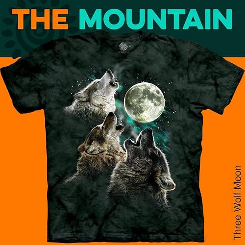 The Mountain Men's Three Wolf Moon Short Sleeve Tee thumbnail 8