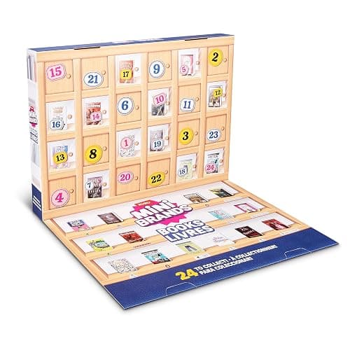 Mini Brands Books Advent Calendar by ZURU, Collectible Seasonal Toys for Girls, Boys, and Collectors thumbnail 4