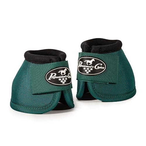 Professional's Choice Ballistic Overreach Bell Boots for Horses | Superb Protection, Durability & Comfort | Quick Wrap Hook & Loop - Image 1
