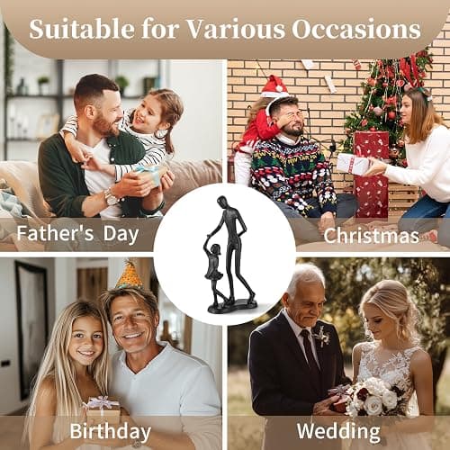 Sziqiqi Father of Bride Gifts From Daughter: Gift for Dad on Christmas Birthday Valentines Father's Day Wedding Day Best Gifts for Fathers Daddy - Dad Daughter Dance Ornament thumbnail 7