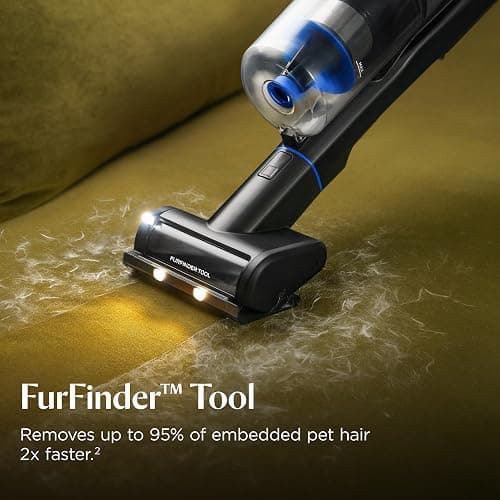 Bissell PowerClean FurGuard 280W Self-Standing Cordless Vacuum w/Self-Cleaning Brush Roll, Strong Suction, Removeable Battery, Wall Mount, Upholstery Tool & Bright Headlights thumbnail 5