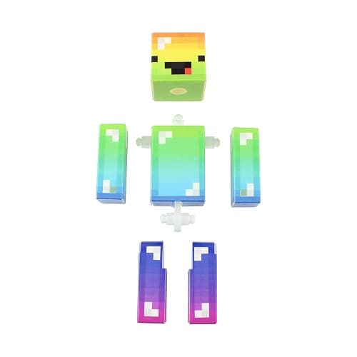 EnderToys Derpy Rainbow Guy Action Figure thumbnail 3