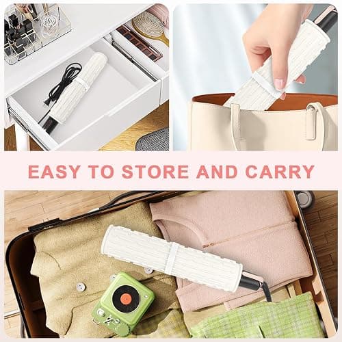 AMIJEAL Oversize Silicone Heat Resistant Mat for Hair Tools(14.2" x 11") | Curling Iron Mat, Hot Tools Holder, Portable Flat Iron Hair Straightener Pad Cover for Travel Vanity Salon thumbnail 7