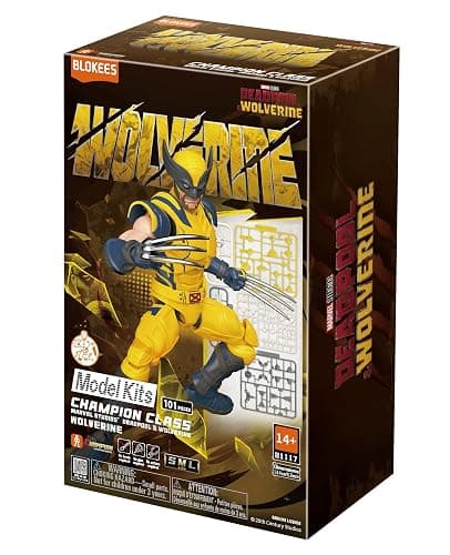 BLOKEES - Marvel Studio's Deadpool & Wolverine - Champion Class - CC05 - Wolverine Model Kit - Assembly Required - No Tools - No Cutting - No Glue - No Paint - Age 14+ thumbnail 3