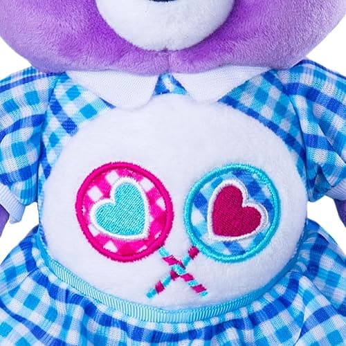 Basic Fun Care Bears x Wicked 22cm Plush – Share Bear as Dorothy – Limited Edition Soft Toy from Theatrical Crossover – Collectible Plush for Kids & Fans thumbnail 5
