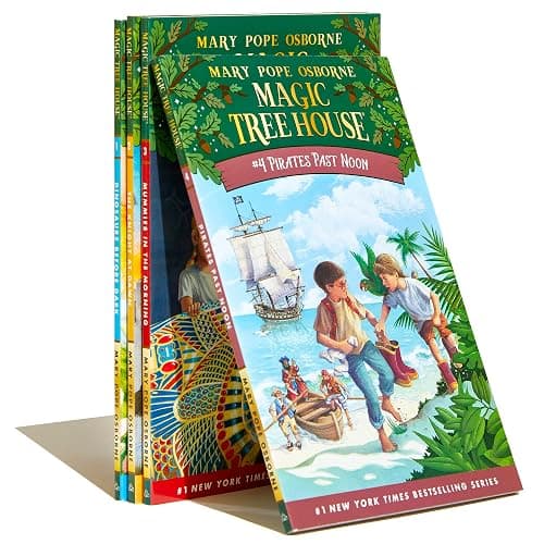 Magic Tree House Boxed Set, Books 1-4: Dinosaurs Before Dark, The Knight at Dawn, Mummies in the Morning, and Pirates Past Noon thumbnail 2
