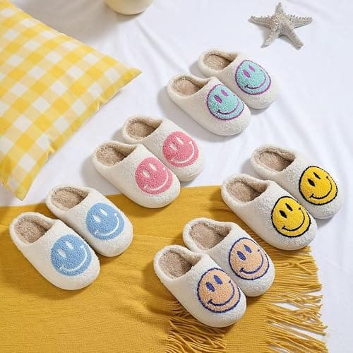 KEYUSHOP Happy Face Slippers thumbnail 3