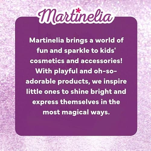 Martinelia Let’s Be Mermaids Complete Kids Makeup Set – Makeup Kit for Girls Ages 4-8 – Non-Toxic, Washable Pretend Play Set – Little Girl Dress Up and Beauty Gift for Toddlers and Kids thumbnail 7