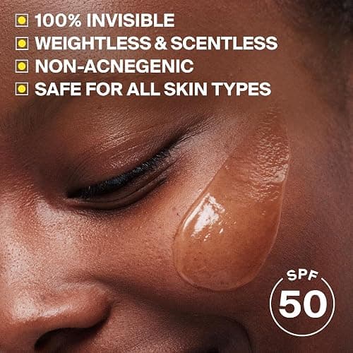 Supergoop! Unseen Sunscreen - SPF 50 - Clear & Invisible Face Sunscreen + Broad Spectrum + Makeup-Gripping Primer - Weightless, Scentless, Oil Free - For All Skin Types & Tones - 1.7 fl oz thumbnail 3