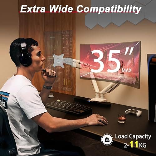 2 monitor arms  thumbnail 5