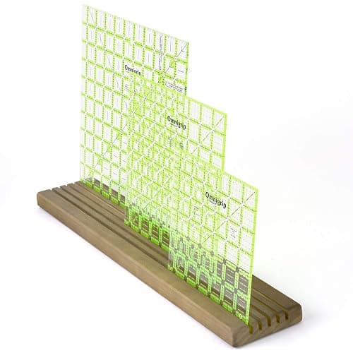 Omnigrid Wooden Ruler Rack, Regular,Brown thumbnail 6
