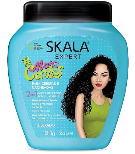 SKALA Mais Cachos Hair Type 3ABC - Eliminate Anti Frizz, For Curly Hair -2 in 1 Conditioning Treatment Cream and Cream To Comb 100% VEGAN 35.2 Oz (1 Pack) - 15 Fl Oz (Pack of 2) - Image 1