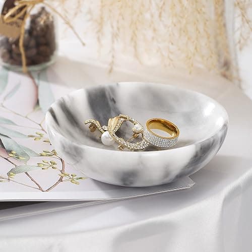 CM CHIC MONDAY Marble Jewelry Dish - Rings Holder thumbnail 4