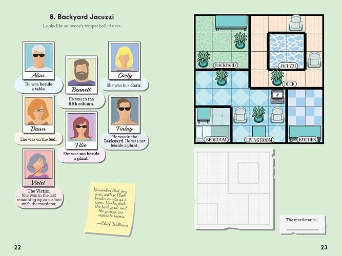 Murdoku: 80 Murder Mystery Logic Puzzles thumbnail 6