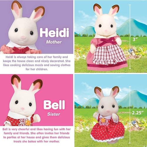 Calico Critters Red Roof Country Home Gift Set, Dollhouse Playset, Furniture and Accessories Included thumbnail 5