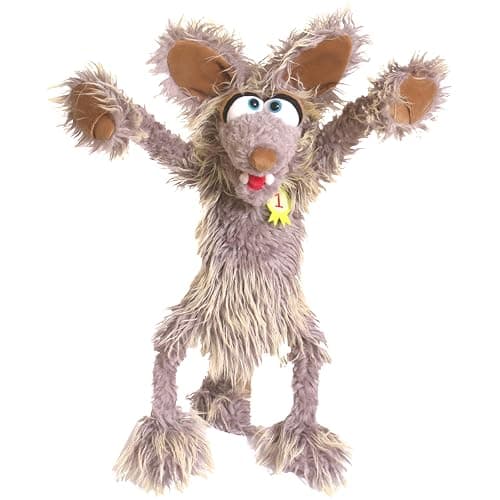 Living Puppets - Artie the Coyotte Large 27-Inch Plush Hand Puppet for Boys and Girls - Image 1