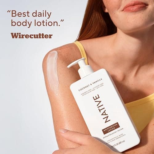 Native Body Lotion, Coconut & Vanilla, 48-Hour Hydration for Dry & Sensitive Skin, Made with Plant-Based Moisturizers like Shea Butter, Silicone & Paraben Free, 16.5 fl oz thumbnail 8