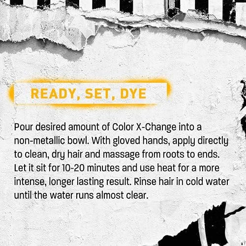 Color X-Change Semi-Permanent Hair Color - Mood of Blue - Vegan, PPD & Ammonia-Free thumbnail 8