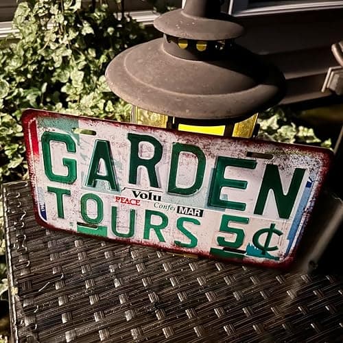 TREEPERI Vintage License plate Wall Decor Metal Sign Tin Signs for Bar Home Bedroom Garage - Pimpin Aint Easy thumbnail 2