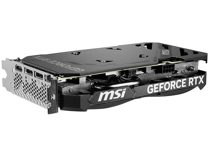 MSI Gaming GeForce RTX 4060 Ti 8GB GDRR6 Extreme Clock: 2580 MHz 128-Bit HDMI/DP Nvlink TORX Fan 4.0 Ada Lovelace Architecture Graphics Card (RTX 4060 Ti Ventus 2X Black 8G OC) thumbnail 3